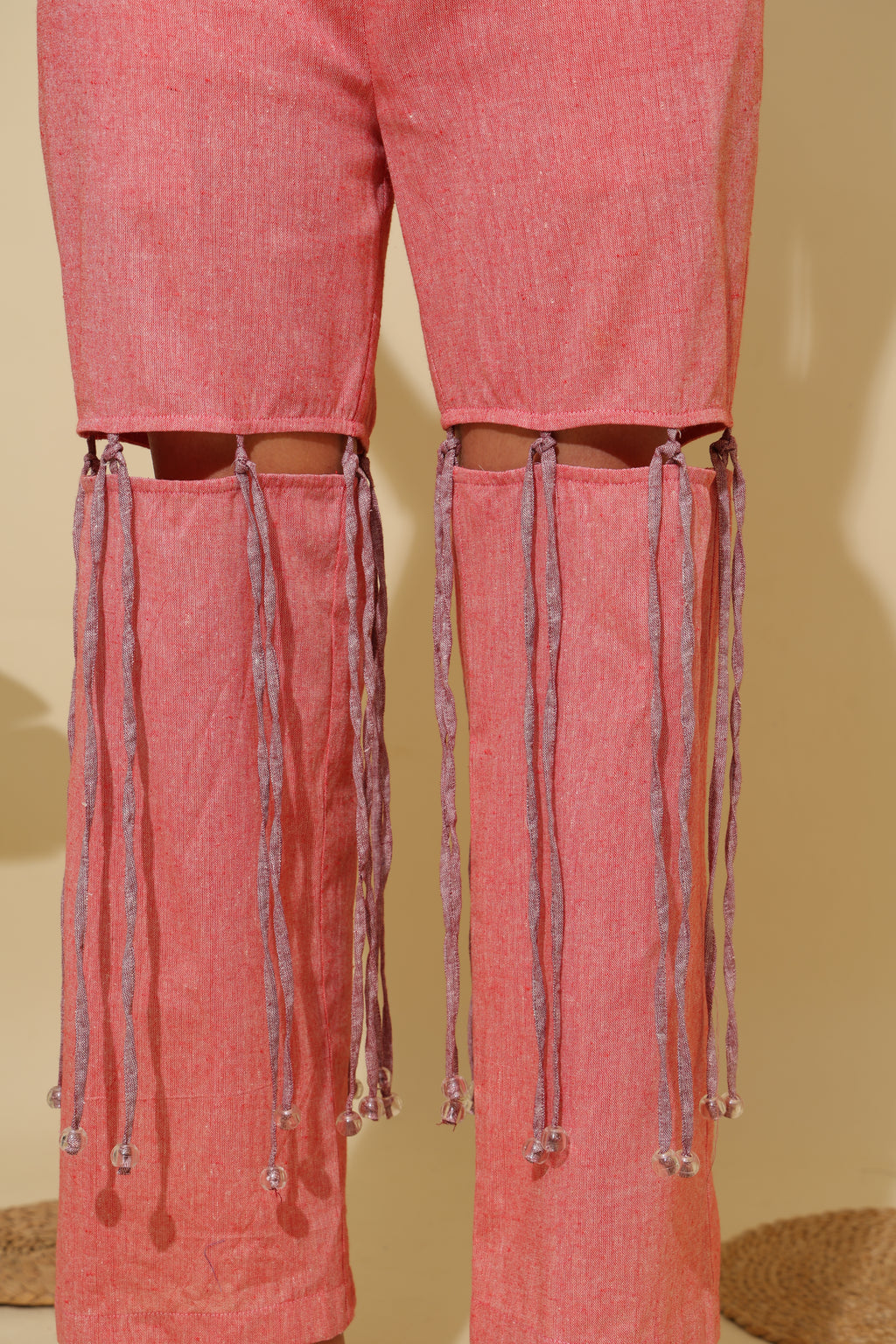 Coral Shirt Co-ord Set