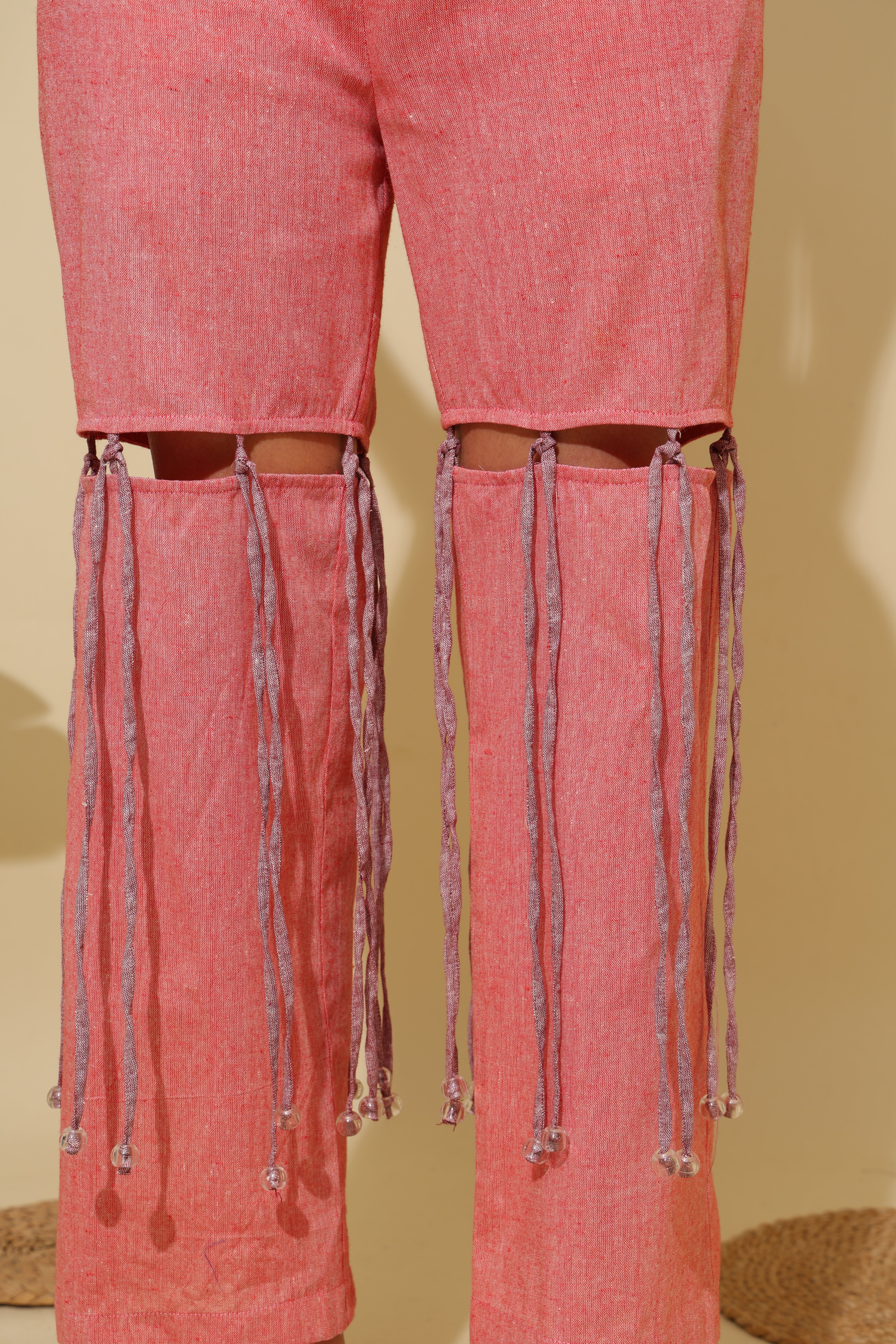Coral Shirt Co-ord Set
