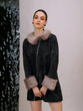 Plush Winter Coat Dress