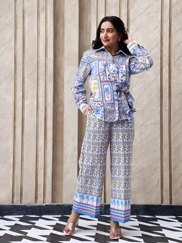 Printed Two-Piece Set