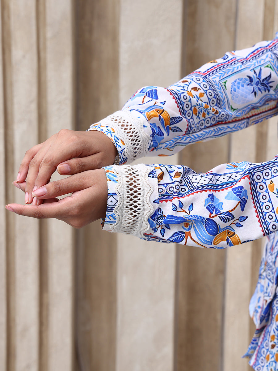 Printed Two-Piece Set