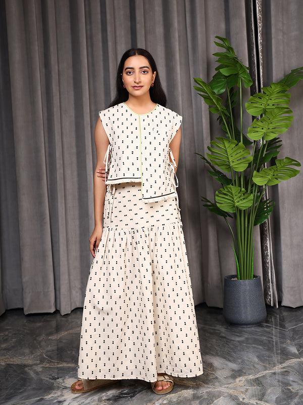 Sun Mist Maxi Skirt Set