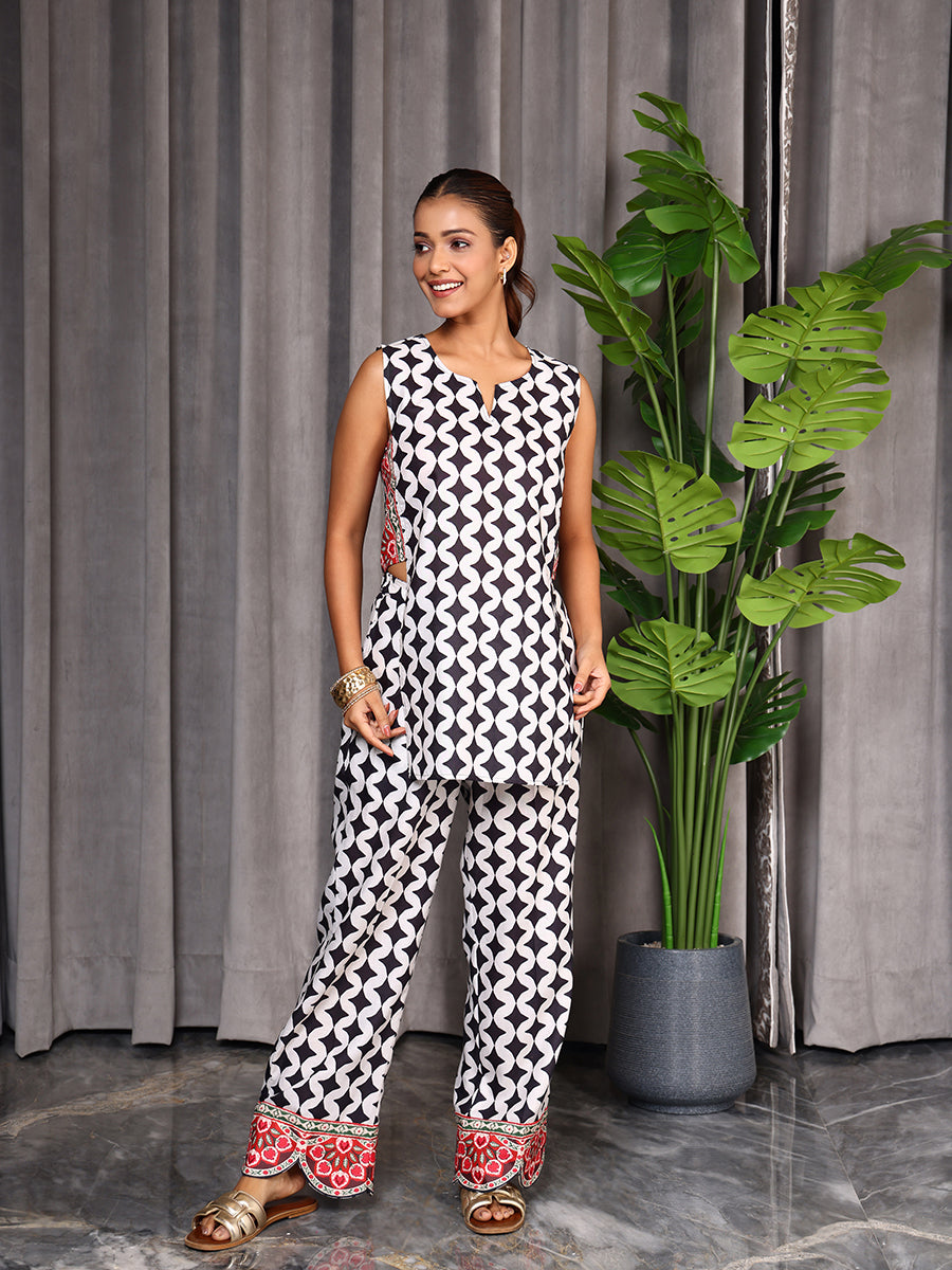 Black Summer Co-ord Set