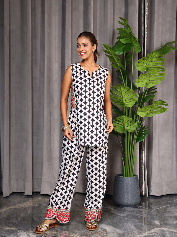 Black Summer Co-ord Set