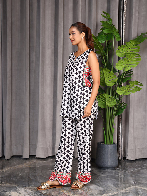 Black Summer Co-ord Set