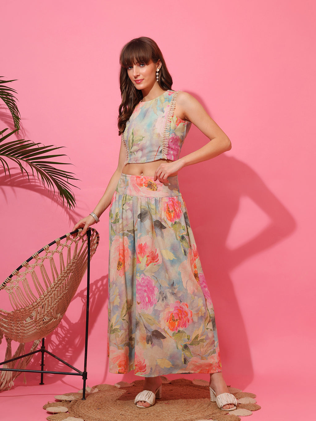 Jute Garden Maxi Skirt