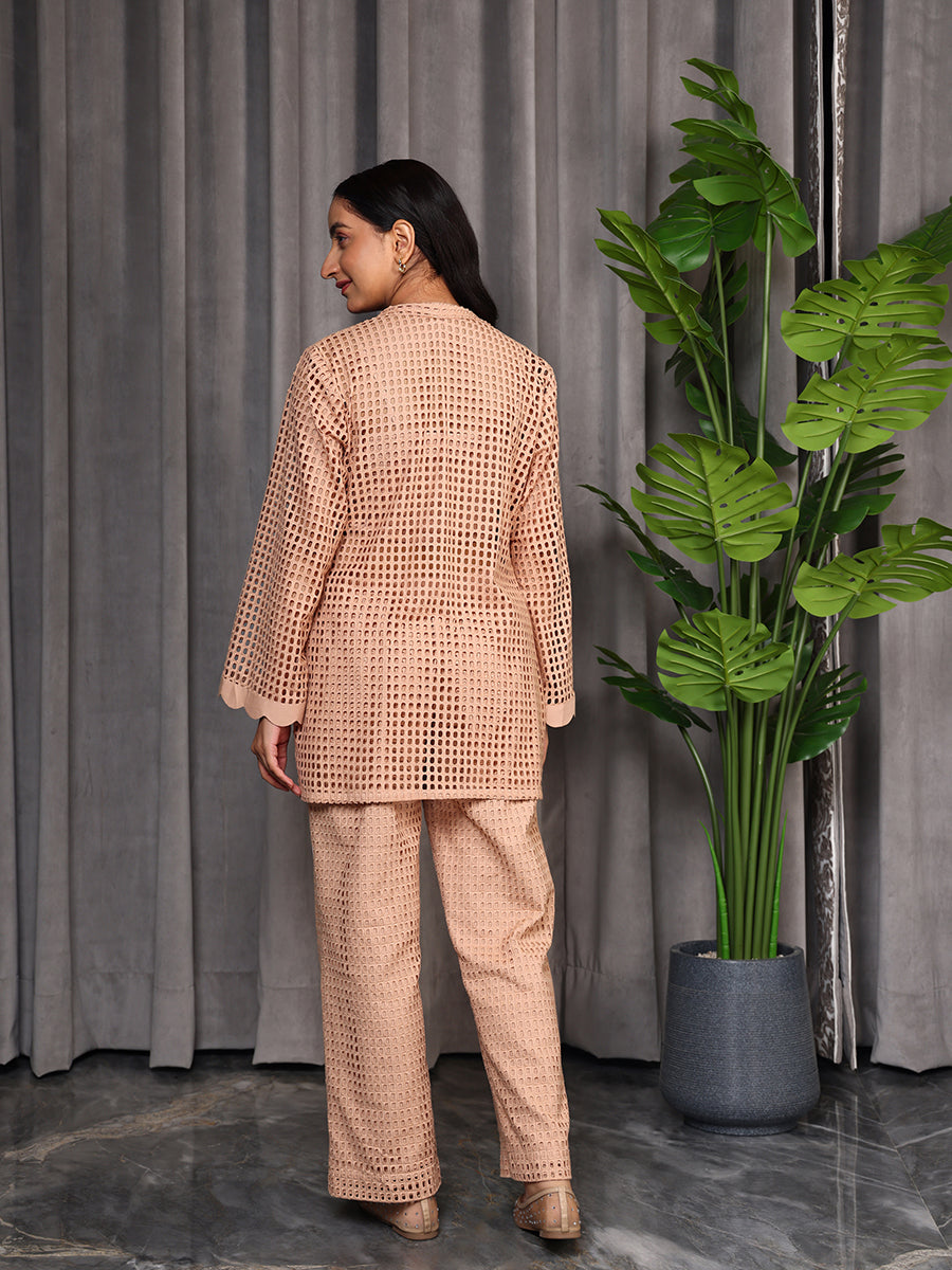 Crochet Three- Piece Suit
